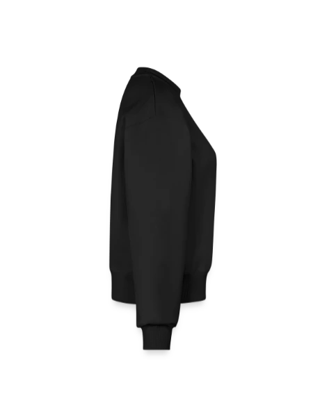 Relaxed Women's Organic Sweatshirt – by SPREAD - black - Right
