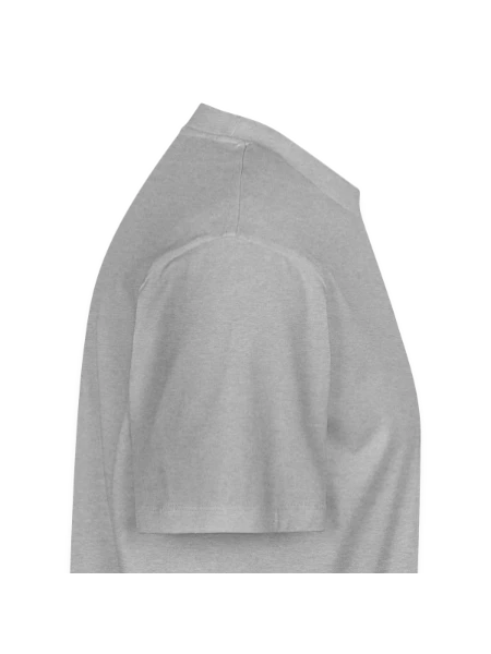 Relaxed Unisex Supima Cotton T-Shirt – by SPREAD - heather grey - Right