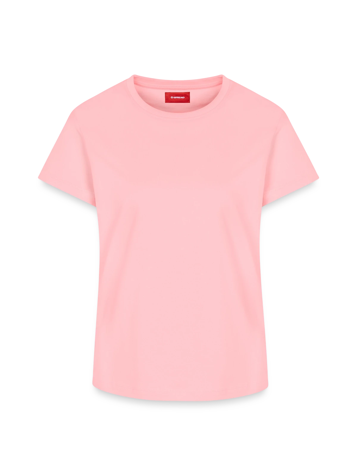 Women's Supima Cotton T-Shirt – by SPREAD - rose - Front