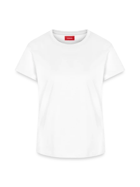 Women's Supima Cotton T-Shirt – by SPREAD - white - Front