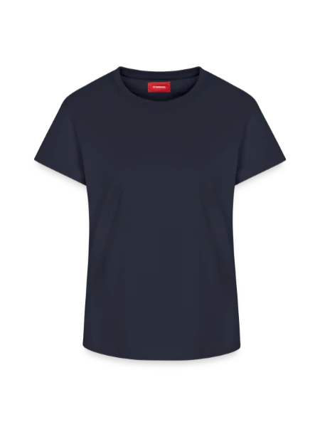 Women's Supima Cotton T-Shirt – by SPREAD - navy - Front