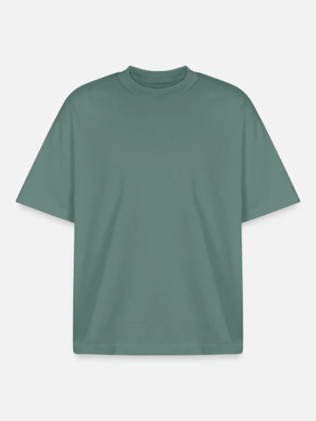 Boxy Heavyweight Unisex Organic T-Shirt by Stanley/Stella - green bay - Front