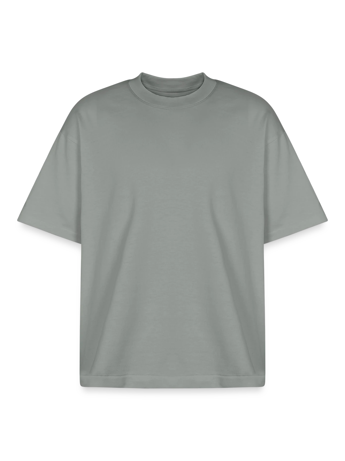 Boxy Heavyweight Unisex Organic T-Shirt by Stanley/Stella - misty grey - Front