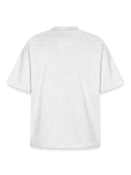 Boxy Heavyweight Unisex Organic T-Shirt by Stanley/Stella - cool heather grey - Back