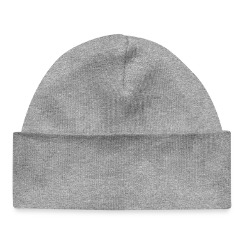 Baby Organic Mütze - Grau meliert - Vorne
