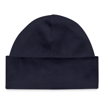 Bonnet bébé bio - bleu marine - Dos