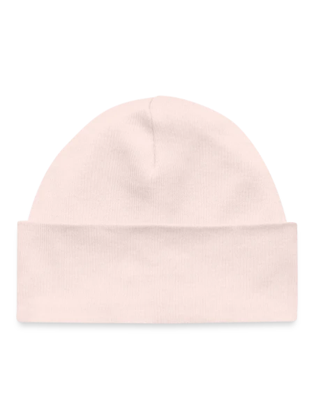 Baby Organic Beanie - pale pink - Back
