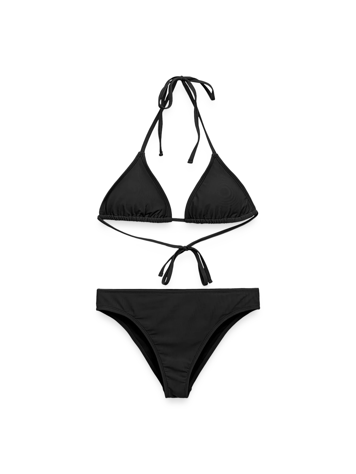 Frauen Bikini - Schwarz - Vorne