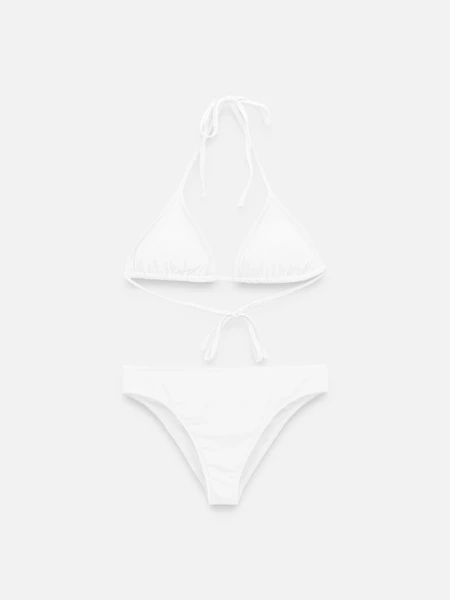 Bikini femme - blanc - Devant