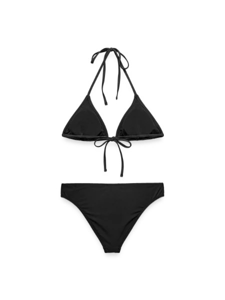 Frauen Bikini - Schwarz - Hinten