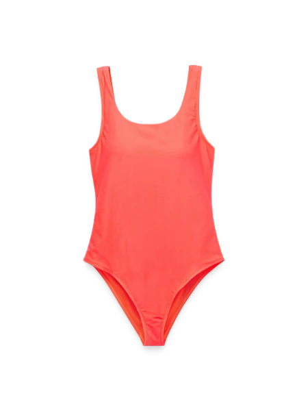 Women's Swimsuit - coral - Front