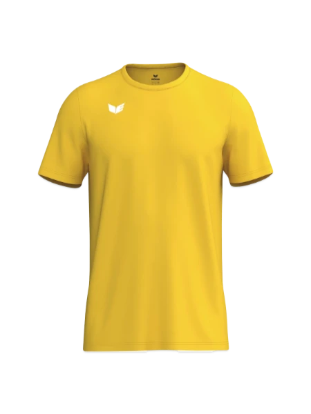 T-shirt respirant Erima INTRO - jaune d'œuf - Devant
