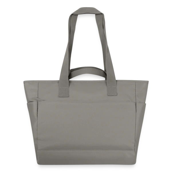 Sac matelassé déperlant personnalisé - Aperçu en couleur gris