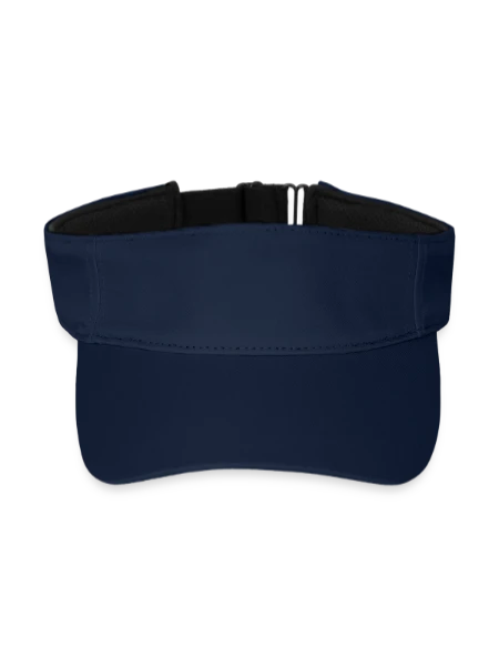 Recycled Sun Visor Cap - navy - Front