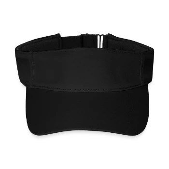 Recycled Sun Visor Cap - black
