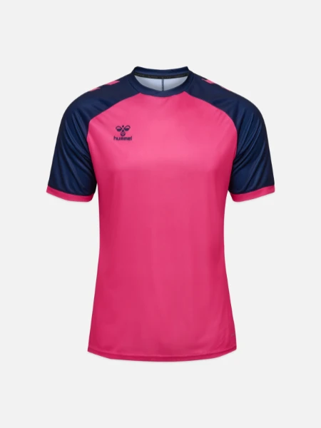 hummel hmlMATCH LEAGUE Jersey - raspberry sorbet/marine - Front