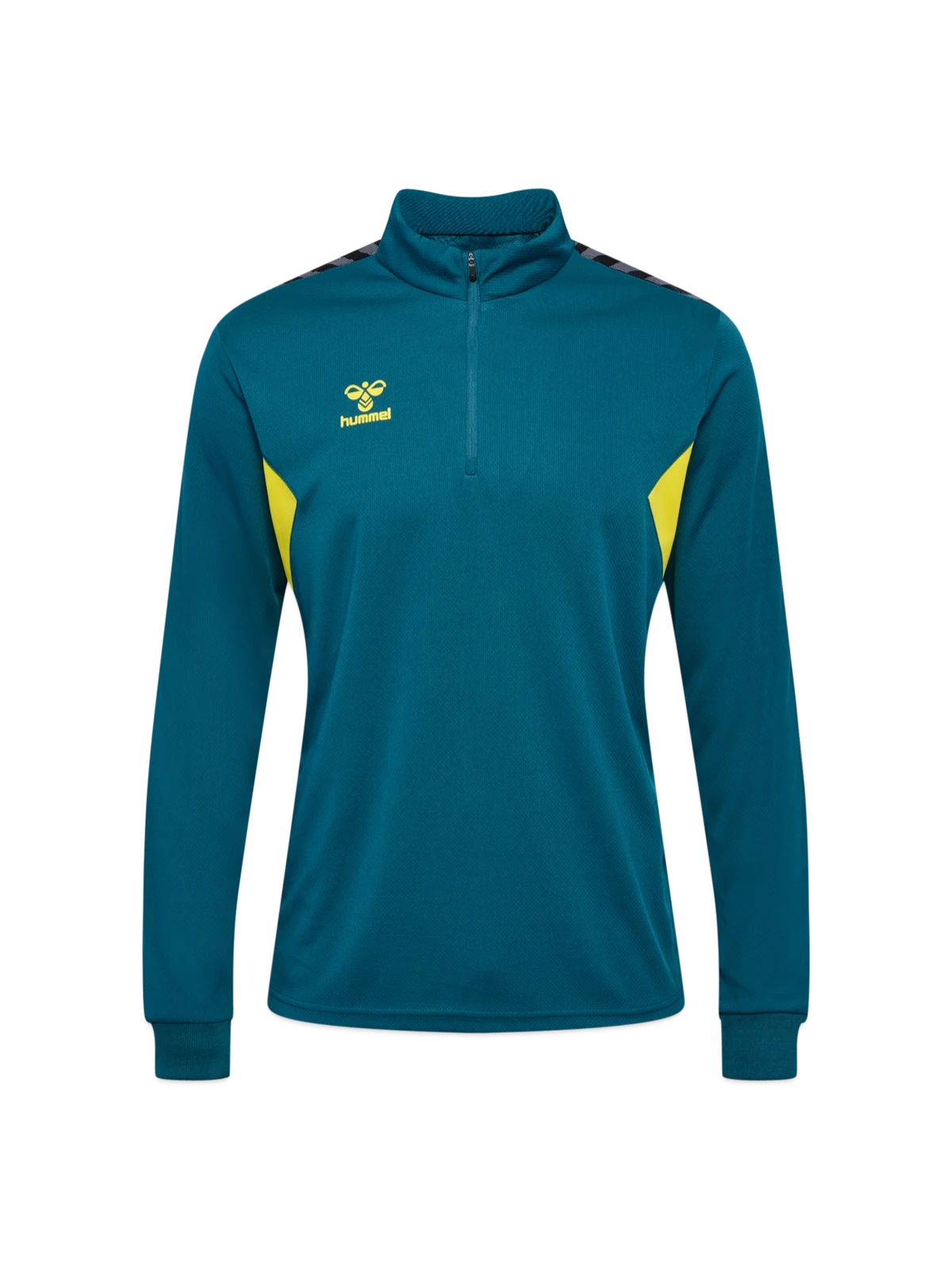 hummel hmlAUTHENTIC Zip Top - blue coral/sulphur spring - Front