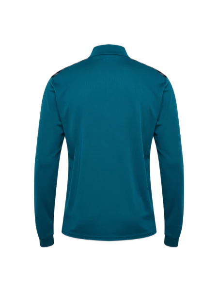 hummel hmlAUTHENTIC Zip Top - blue coral/sulphur spring - Back