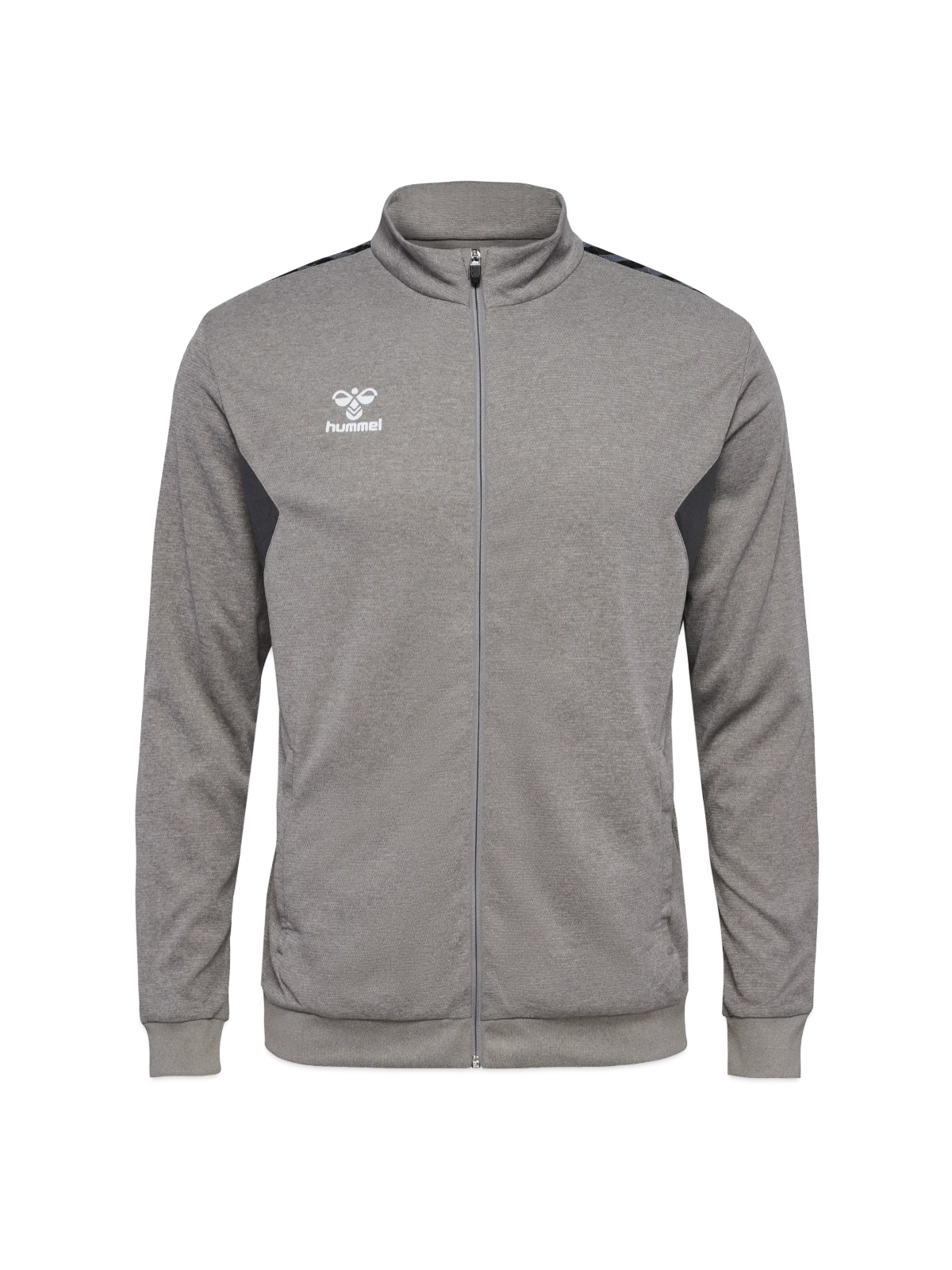 hummel hmlAUTHENTIC Training Jacket - grey melange - Front