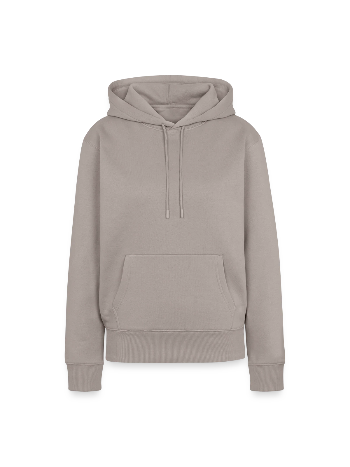 Women’s Premium Organic Hoodie - taupe - Front