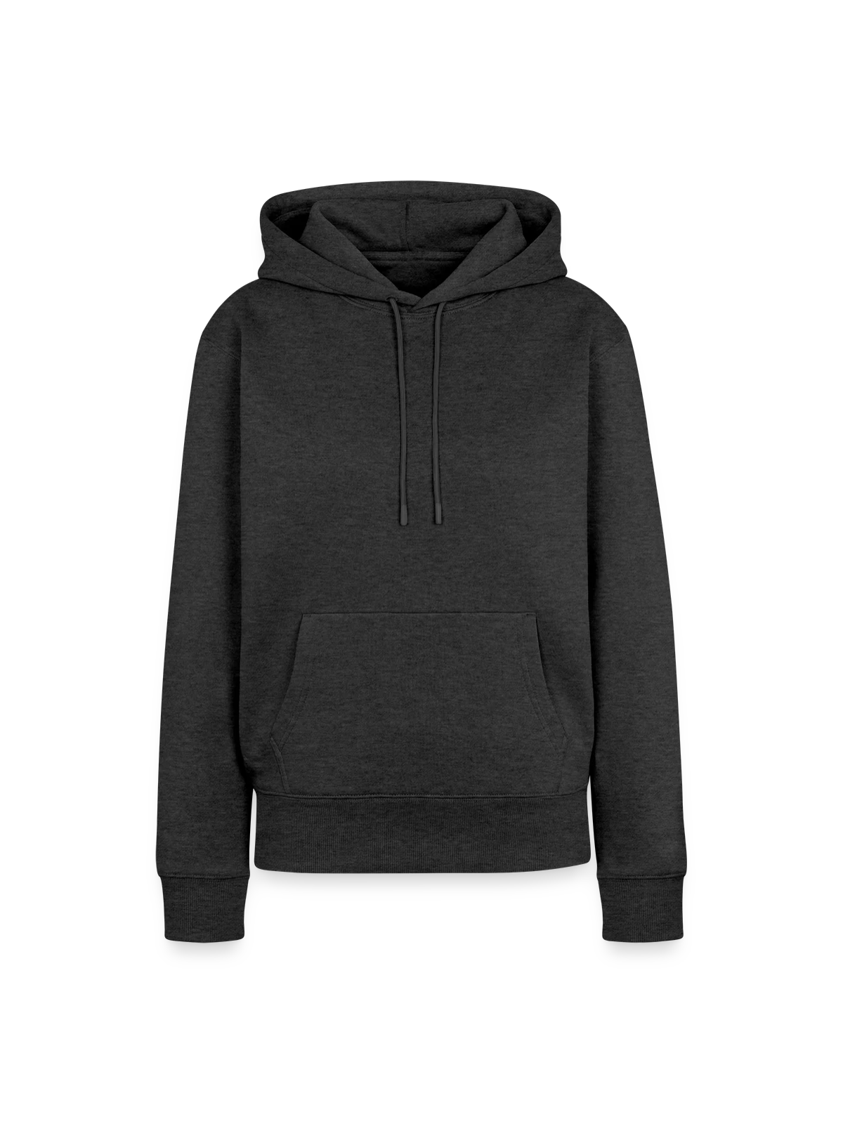 Women’s Premium Organic Hoodie - heather anthracite - Front
