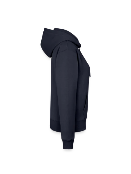 Women’s Premium Organic Hoodie - navy - Right