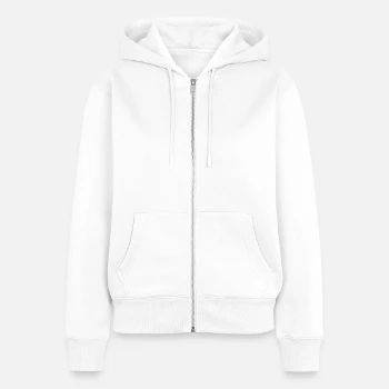 Sweat à capuche zippé Premium bio Femme