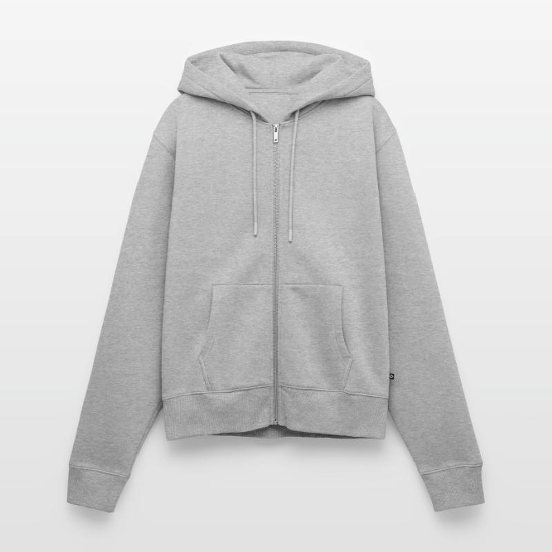 Frauen Premium Bio Zip Hoodie