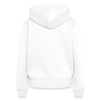 Premium økologisk hettegenser med glidelås for kvinner