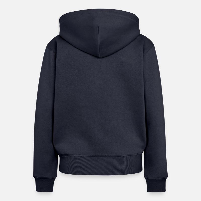 Sweat à capuche zippé Premium bio Femme