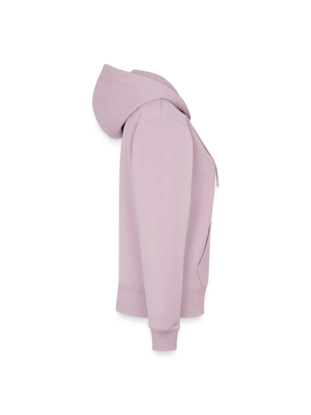 Women's Premium Organic Zip Hoodie - dusky pink - Right