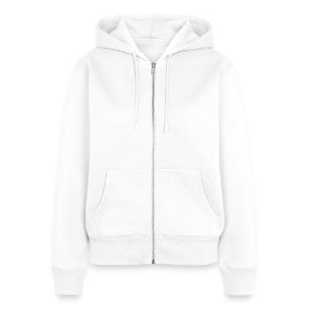 Sudadera ecológica prémium con cremallera para mujer