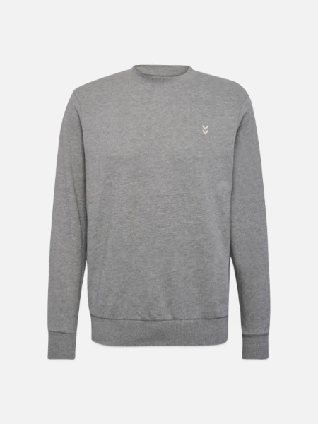 hummel hmlPULSE Sweat Crewneck - grey melange - Front
