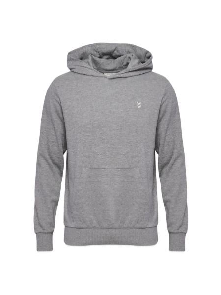 hummel hmlPULSE Sweat Hoodie - Grau meliert - Vorne