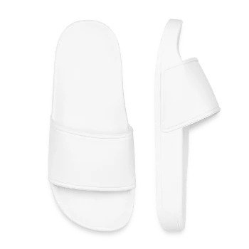 Kids’ Pool Sliders - white - Front