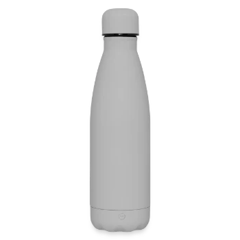 Bouteille isotherme SOFT TOUCH 500 ml - gris - Devant