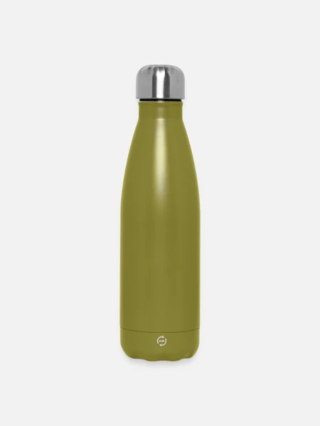 Thermosflasche 500 ml - Olivgrün  - Vorne