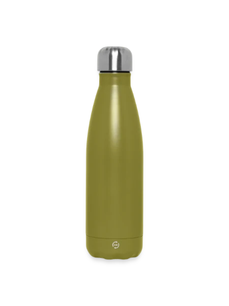 Thermosflasche 500 ml - Olivgrün  - Vorne