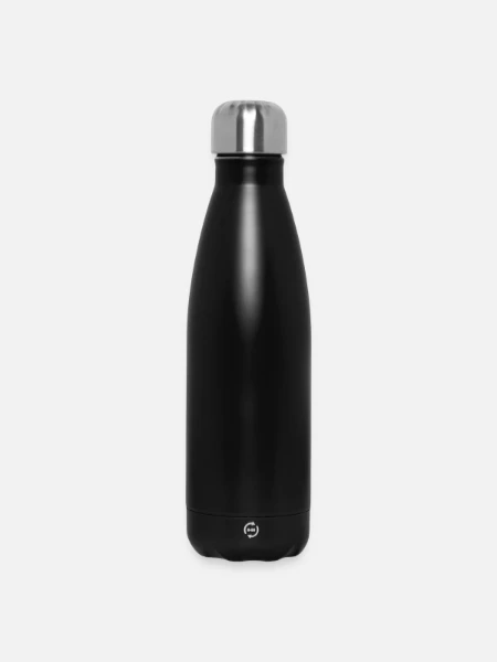 Bouteille isotherme 500 ml - noir - Devant