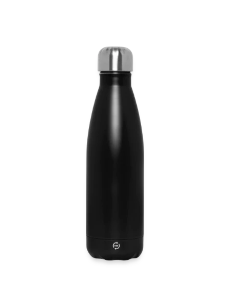 Bouteille isotherme 500 ml - noir - Devant