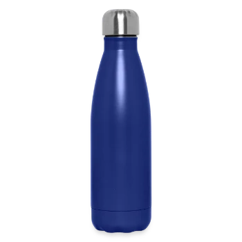 Insulated Water Bottle 500 ml - dark blue  - Back