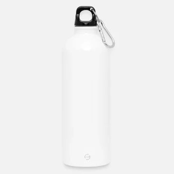 Gourde en inox avec mousqueton 750 ml