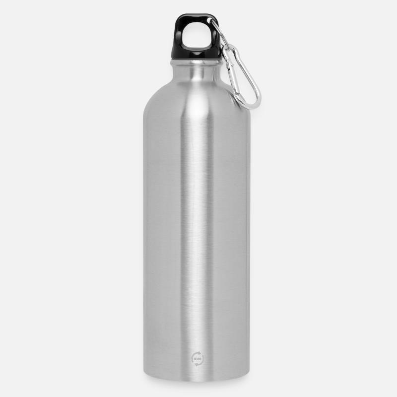 Gourde en inox avec mousqueton 750 ml