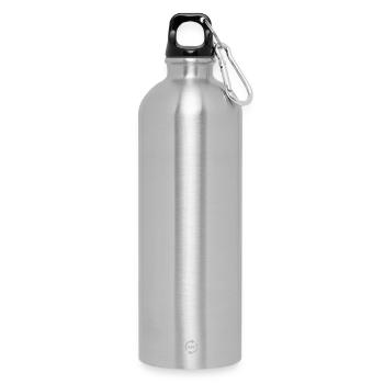 METALLIC vattenflaska med karbinhake 750 ml