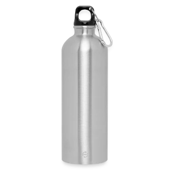 Gourde en inox avec mousqueton 750 ml