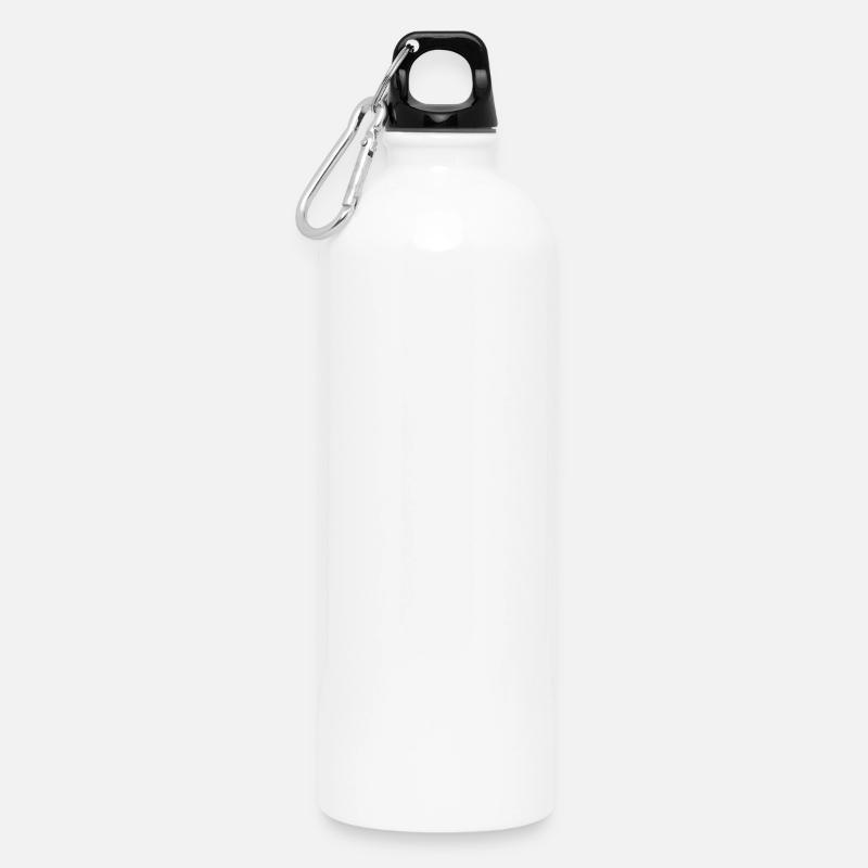 METALLIC drikkeflaske med karabinhage 750 ml