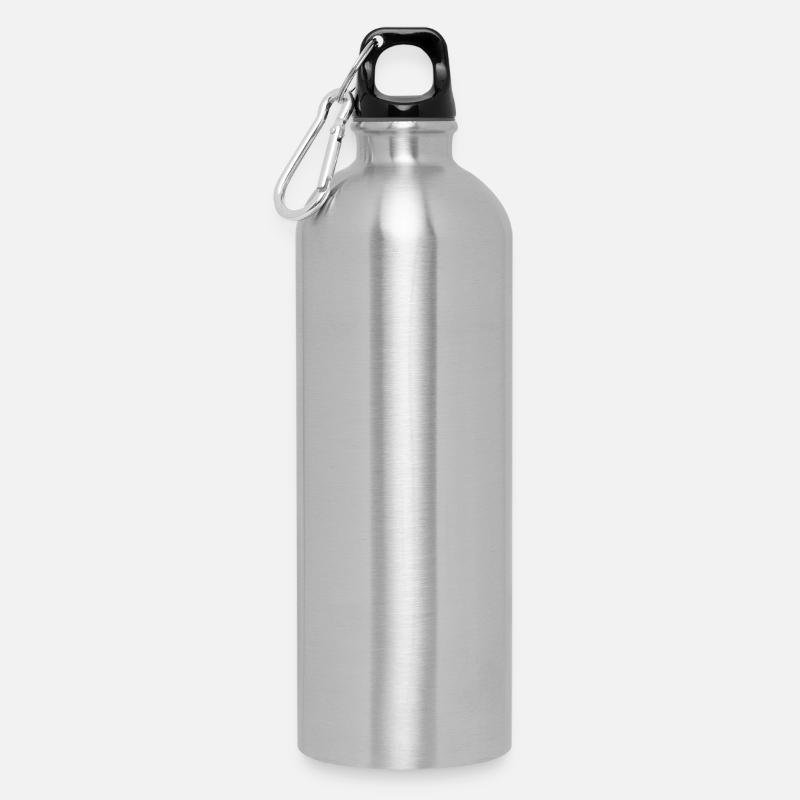 METALLIC vattenflaska med karbinhake 750 ml