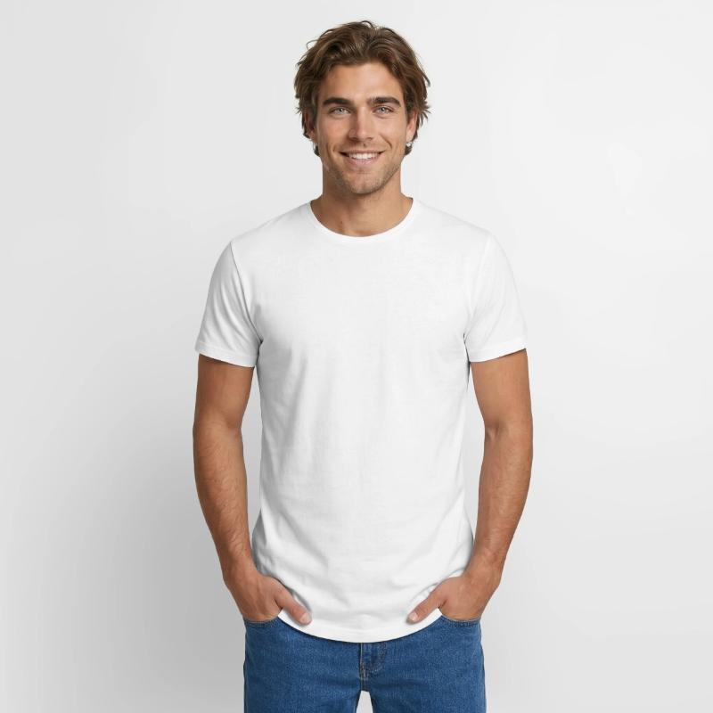 T-shirt coupe longue homme