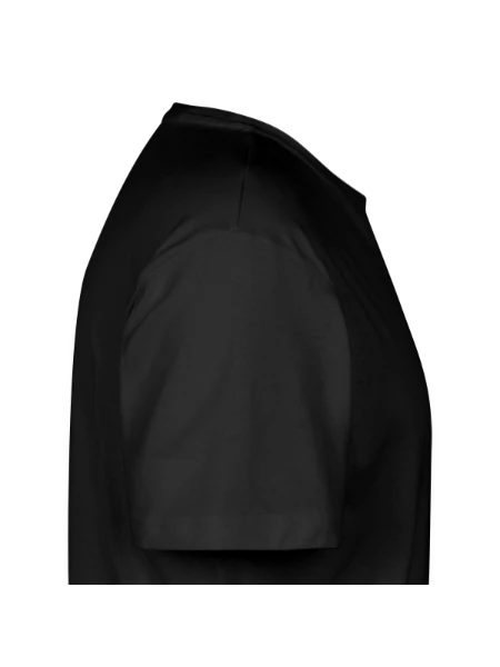T-shirt coupe longue homme - noir - Droite