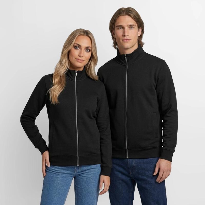 Felpa unisex con zip in cotone biologico di Stanley/Stella